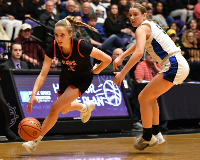 South Medford Clackamas 6A Oregon girls basketball final Taylor Balkom 73